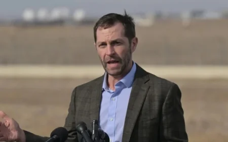 Justice Department Contacts Democratic Rep. Jason Crow Over Troops Video