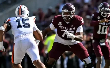 Texas A&M Transfer OT Jonte Newman Joins Texas Team