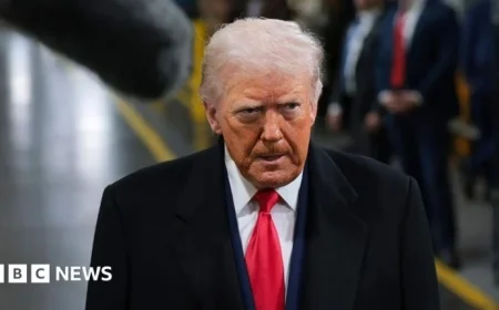 White House Backs Trump Amid Middle-Finger Controversy at Heckler