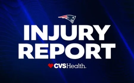Patriots Face Texans: Key Injury Report Revealed