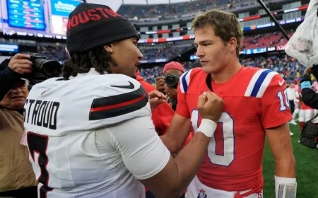 Patriots vs. Texans: Drake Maye Follows C.J. Stroud’s Advice to Playoff Rematch