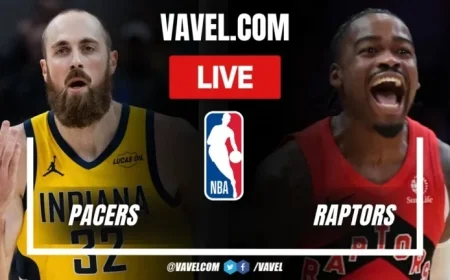 Live Updates: Pacers and Raptors Battle in Intense NBA Showdown (18-39)