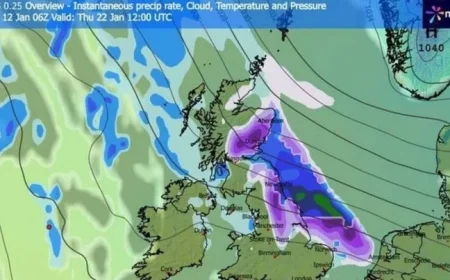 UK Braces for ‘Beast from the East’ Storm with 10 Inches of Snow
