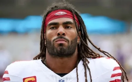 Fred Warner Remains Day-to-Day for 49ers vs. Seahawks Matchup