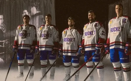 Rocket Honors Maurice Richard with New Jersey