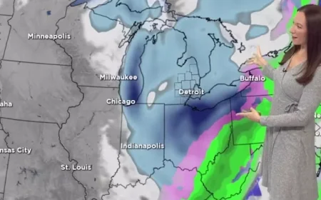Metro Detroit Snowfall Today: Forecast and End Time Revealed
