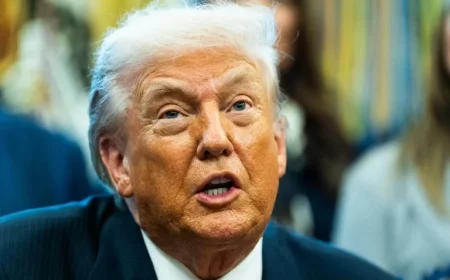 Trump Sets New Tariffs Targeting Foreign High-End Chip Sales