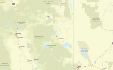 4.7 Magnitude Earthquake Strikes Near Susanville, CA on Dec. 28