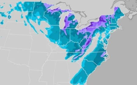 Snowstorm Parade Sweeps East with Wind and Extreme Cold This Week