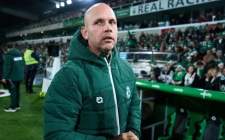 Racing Boss Seeks to Stun Barcelona in Copa del Rey Clash