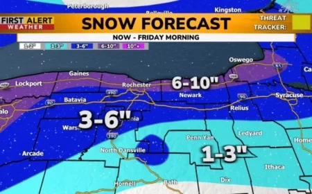 Tracking Snow and Frigid Weather: Yellow Alert for Thursday