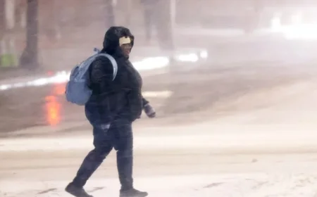 Northeast Ohio Records Snowfall Totals Reaching 2 Inches