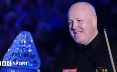 Live Masters Snooker: John Higgins vs Barry Hawkins Scores & Stream