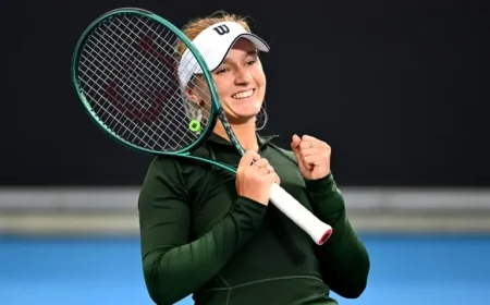 Preston Upsets Top Seed Raducanu in Hobart for Career-Best Victory