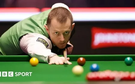 Allen Dominates Williams in Masters Last-16 Showdown