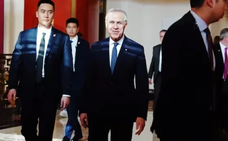 Carney’s First Day in China Yields Energy Agreement, Tariff Talks Continue