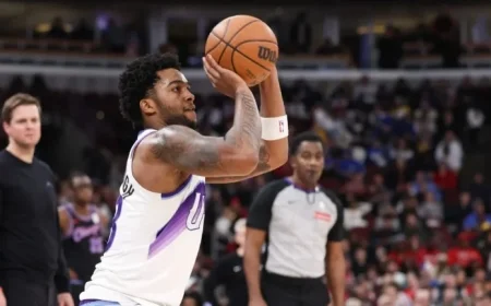 Brice Sensabaugh Breaks First Quarter Bench Scoring Record