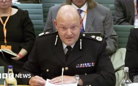 No. 10 Urges West Midlands Police Chief to Resign Amid Growing Pressure