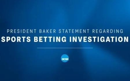 NCAA President Baker Urges States to Ban Risky College Sports Bets
