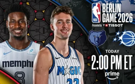 NBA Berlin Game 2026 Tips Off with Exciting Starting 5