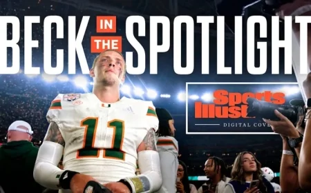 Carson Beck Pursues Another National Title in Challenging Journey