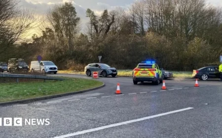 A1 Reopens in Denwick Following Three-Vehicle Collision