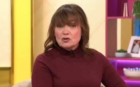 Lorraine Kelly Reveals Emotional Moment as Husband Steve Steps Up