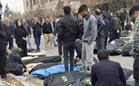 Videos Reveal Iran’s Brutal Crackdown with Body Bags and Machine Guns
