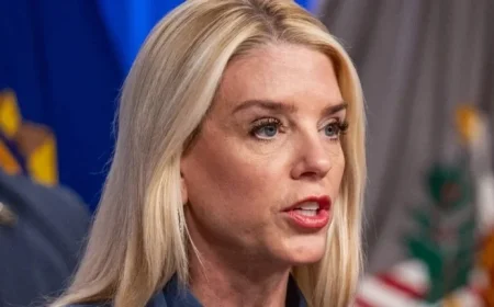 Pam Bondi Criticizes Prosecutors Quitting Investigation of Widow