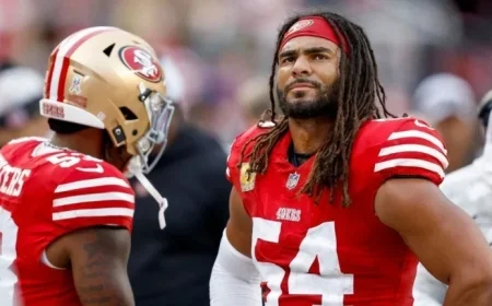 49ers’ Fred Warner to Miss Playoff Clash Against Seahawks