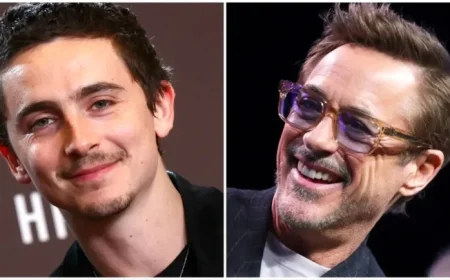 Robert Downey Jr. and Timothée Chalamet Promote “Dunesday” Initiative
