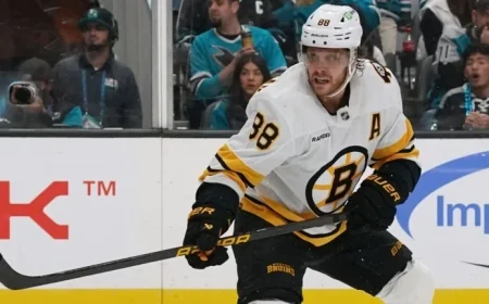 David Pastrnak Surpasses Bobby Orr on Bruins’ All-Time Points List