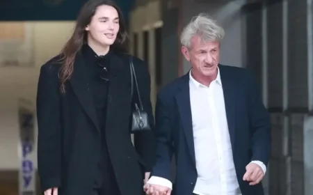 Sean Penn, 65, Strolls Hand-in-Hand with 30-Year-Old Girlfriend Post-Golden Globes