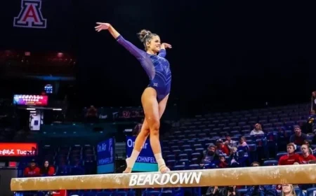 Arizona Travels to TWU for Competitive Tri-Meet