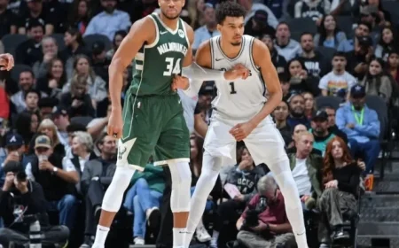 San Antonio Spurs Face Off Against Milwaukee Bucks in Basketball Showdown