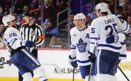 Maple Leafs Defeat Avalanche in OT, Extend Point Streak to 10