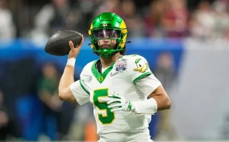 Dante Moore’s Return to School Echoes Browns’ Familiar QB Challenges