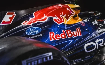 Red Bull Unveils 2026 F1 Season Blue Livery for Max Verstappen in Detroit