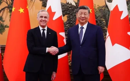Carney Engages with China’s Xi in Beijing Meeting