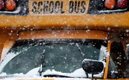 Blowing Snow, Icy Roads Force School Closures in Manitoba