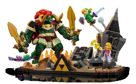 LEGO Unveils Legend of Zelda: Ocarina of Time Battle Set with Link and Zelda