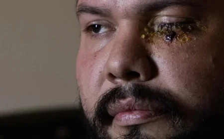 Homeland Security Accused of Blinding Man at Anti-ICE Rally