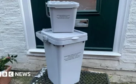 Bedford Residents Receive Two New Grey Waste Bins