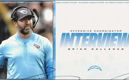 Chargers Interview Brian Callahan for Offensive Coordinator Role