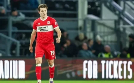 Middlesbrough Manager Addresses Man City Concerns Over Sverre Nypan