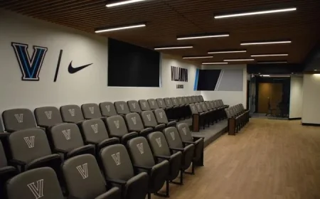 Villanova Debuts New Lacrosse Cinema Experience