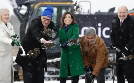 Micron Launches Construction on Transformative Central NY Chipmaking Plant