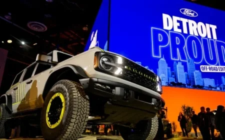 Detroit Three Drive New Golden Age at Auto Show