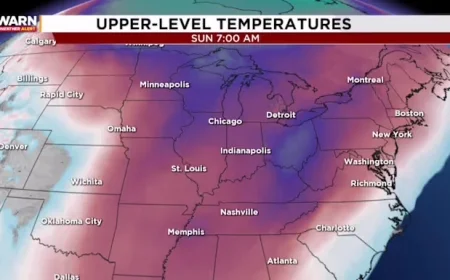 Metro Detroit Faces Snowy Weekend and Bitter Cold: Key Details