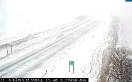 Live Update: Hazardous Snow Squalls Sweep Across Nebraska